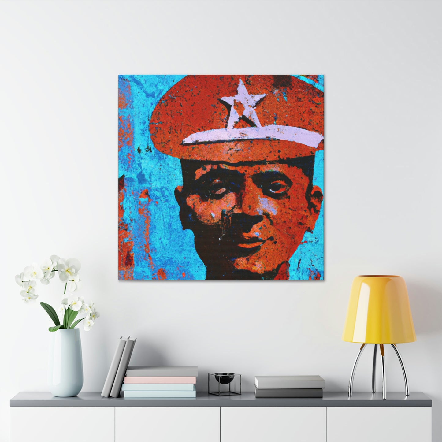 Soldier in Pop Art - Canvas