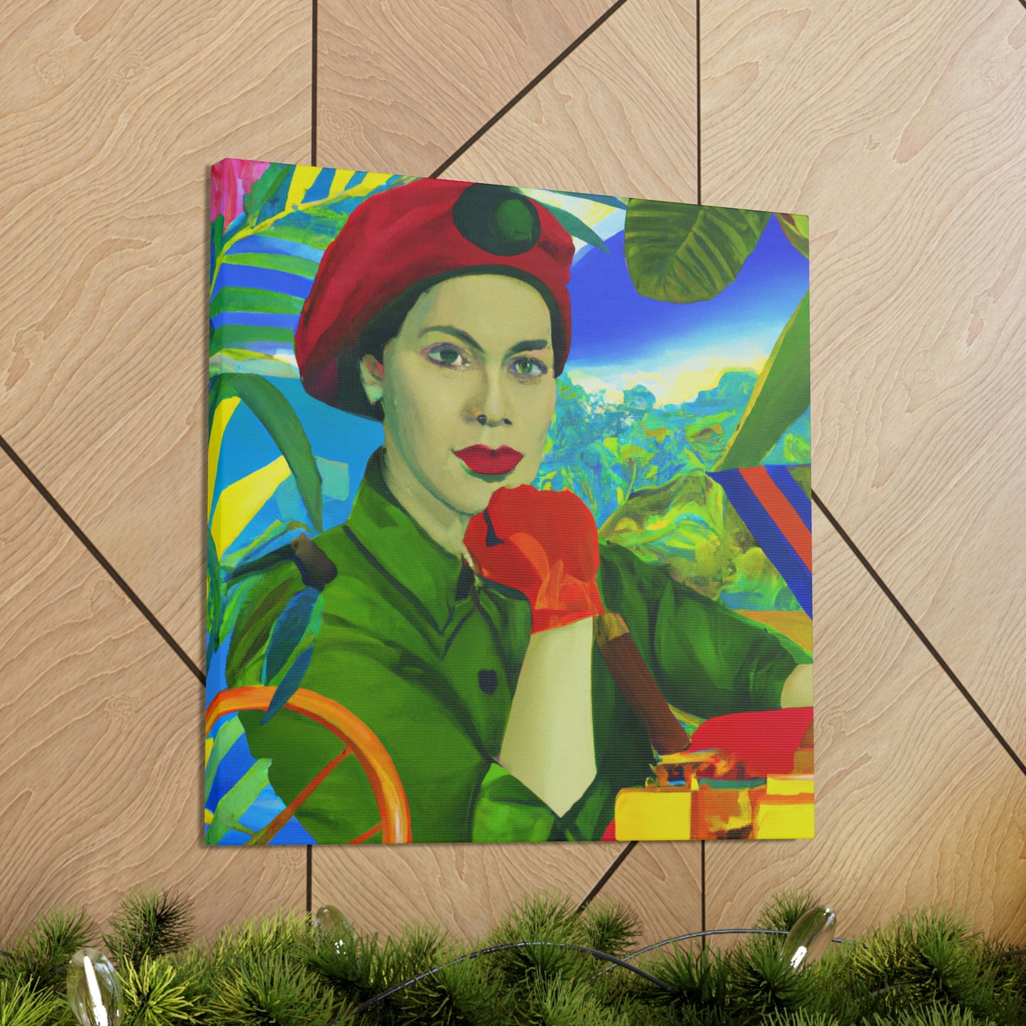 "Rosie the Riveter Reframed" - Canvas