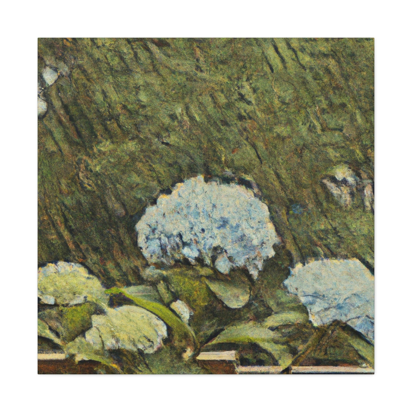 "Hydrangeas in Bloom" - Canvas