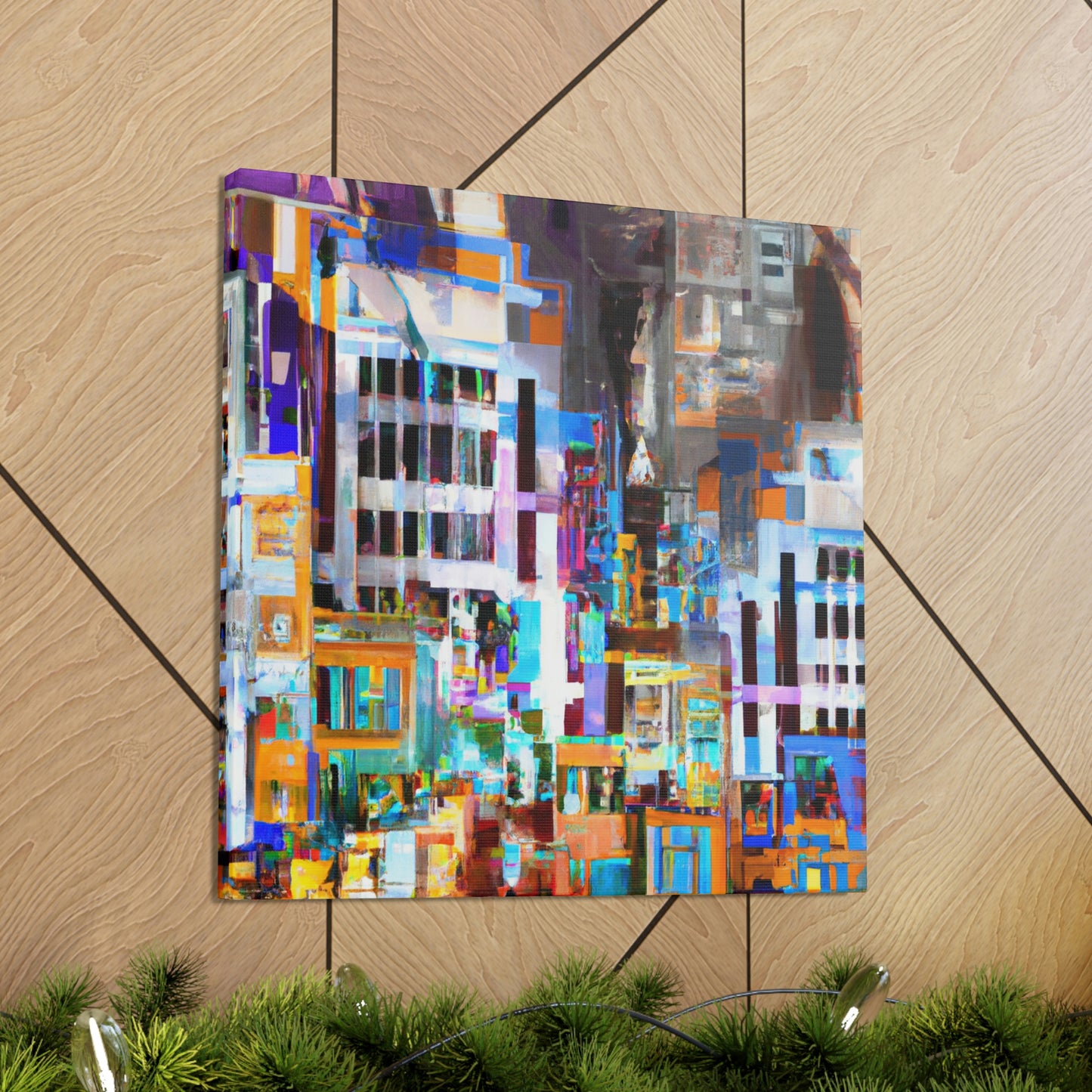 International Style Collage - Canvas