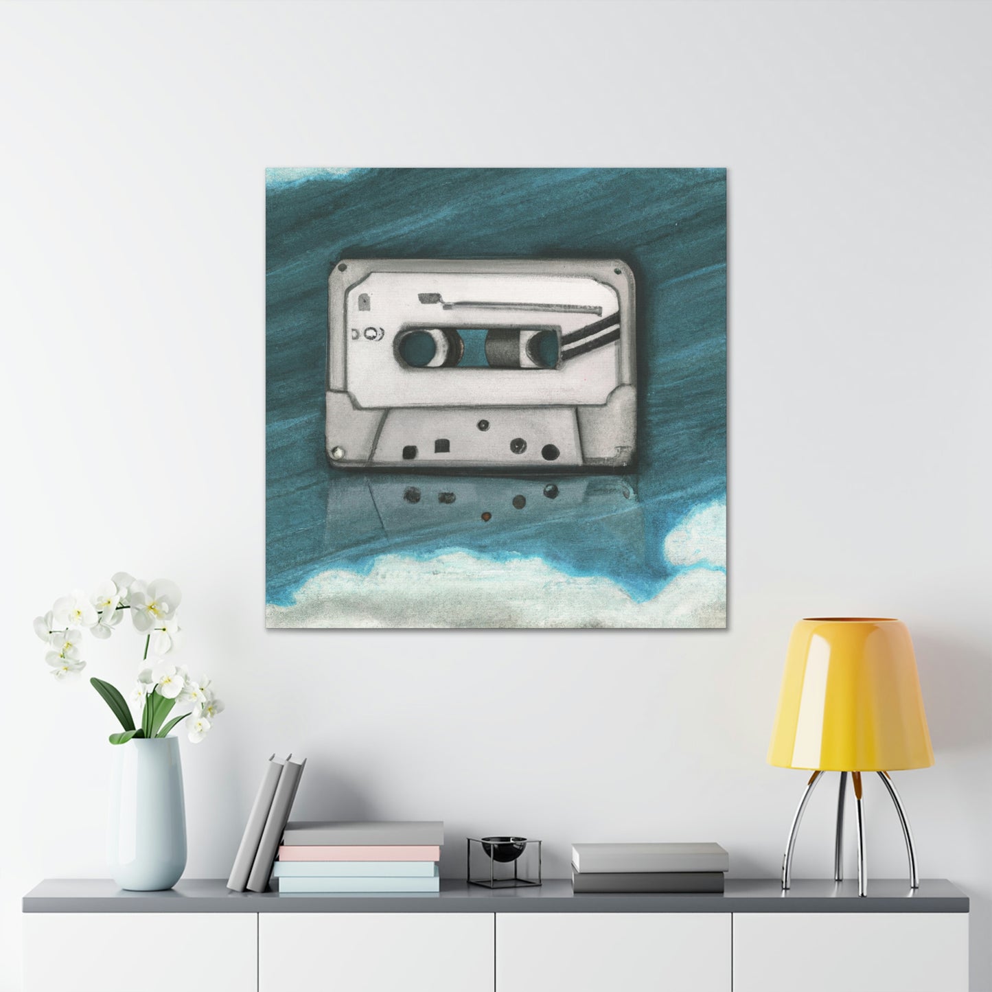 "Cassettes in Fantasia". - Canvas