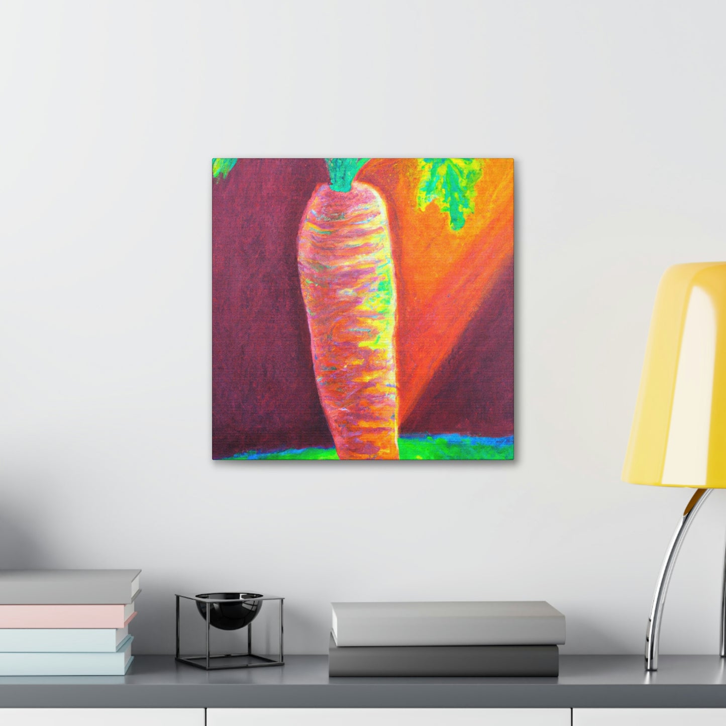 A Carrot's Dreamscape - Canvas