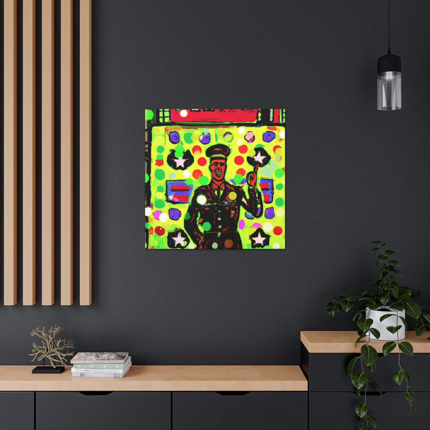 Supply Sergeant Pop Art - Canvas