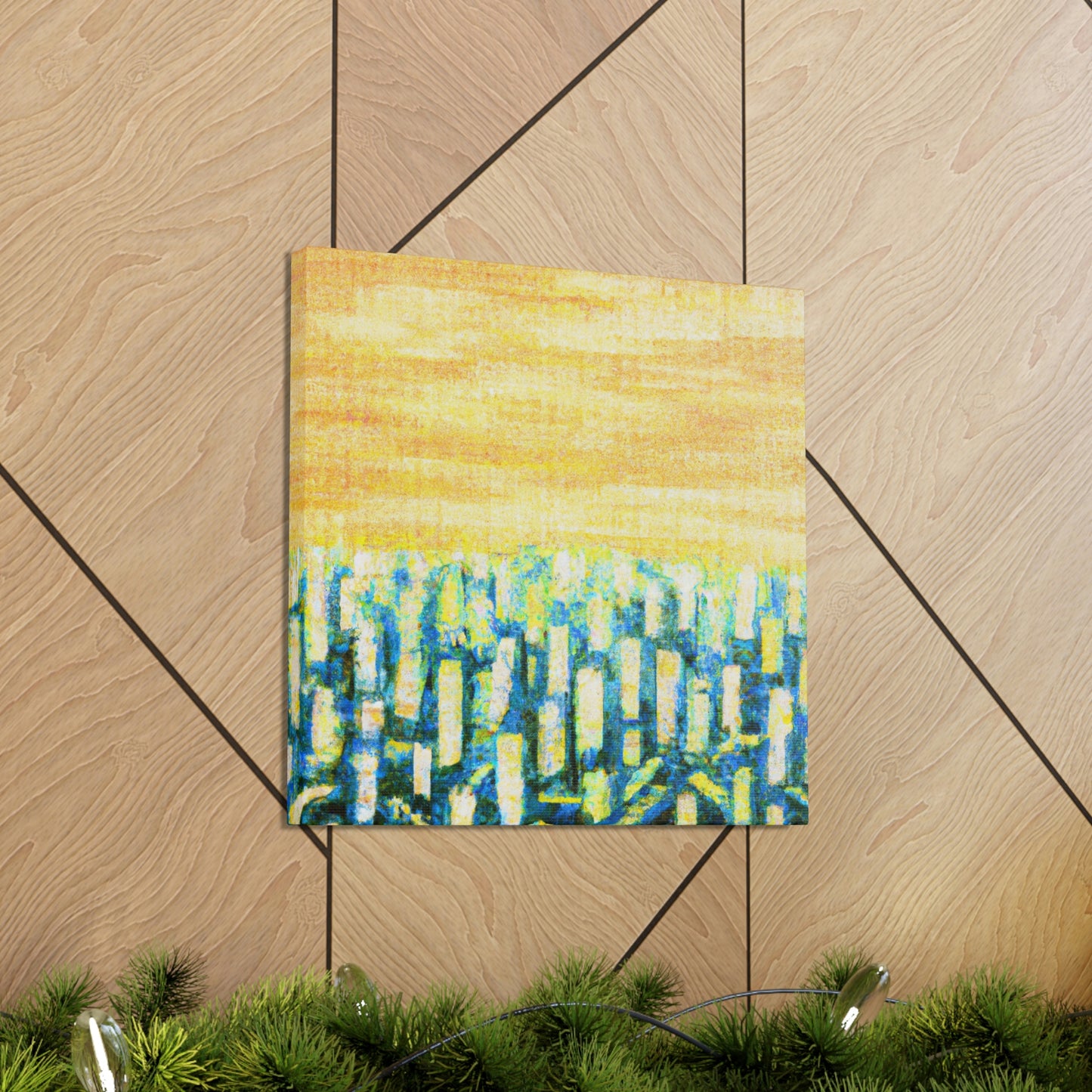 Corn in Moonlight Gloaming - Canvas