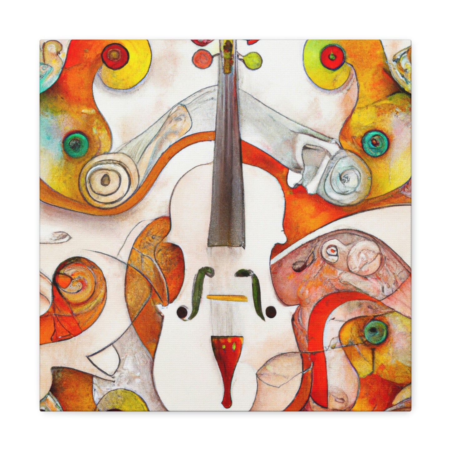 Vibrant Violin Melody - Canvas