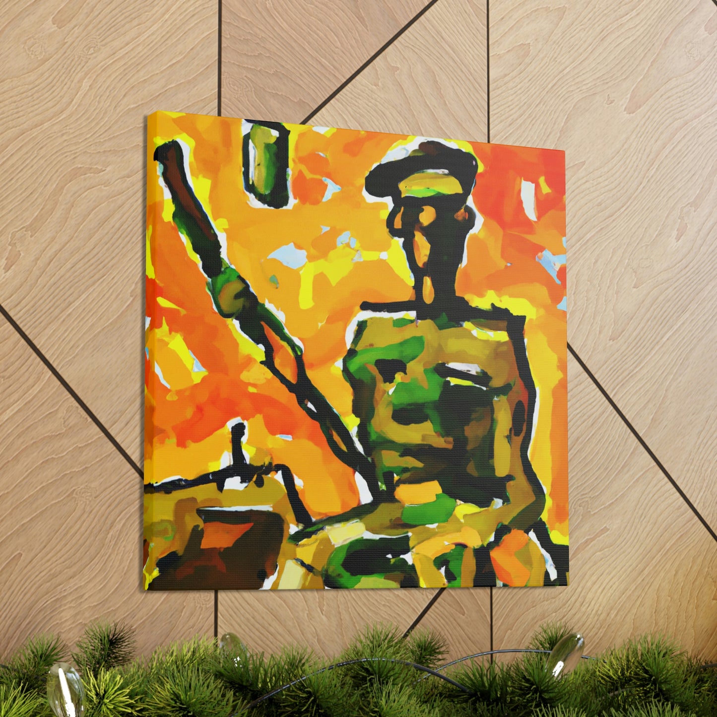 Sniper in Fauvism - Canvas