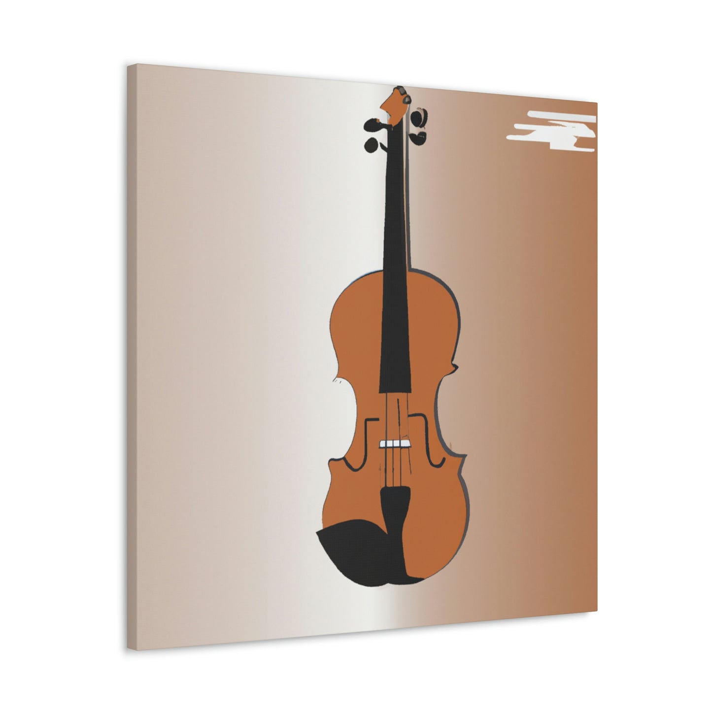 "Violin in Reflection" - Canvas