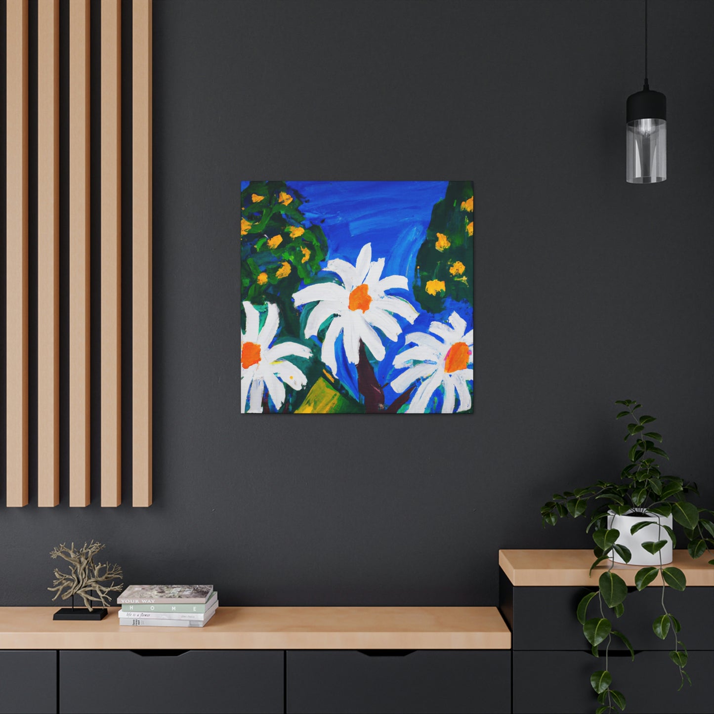 Daisy - Expressionistic Dream - Canvas