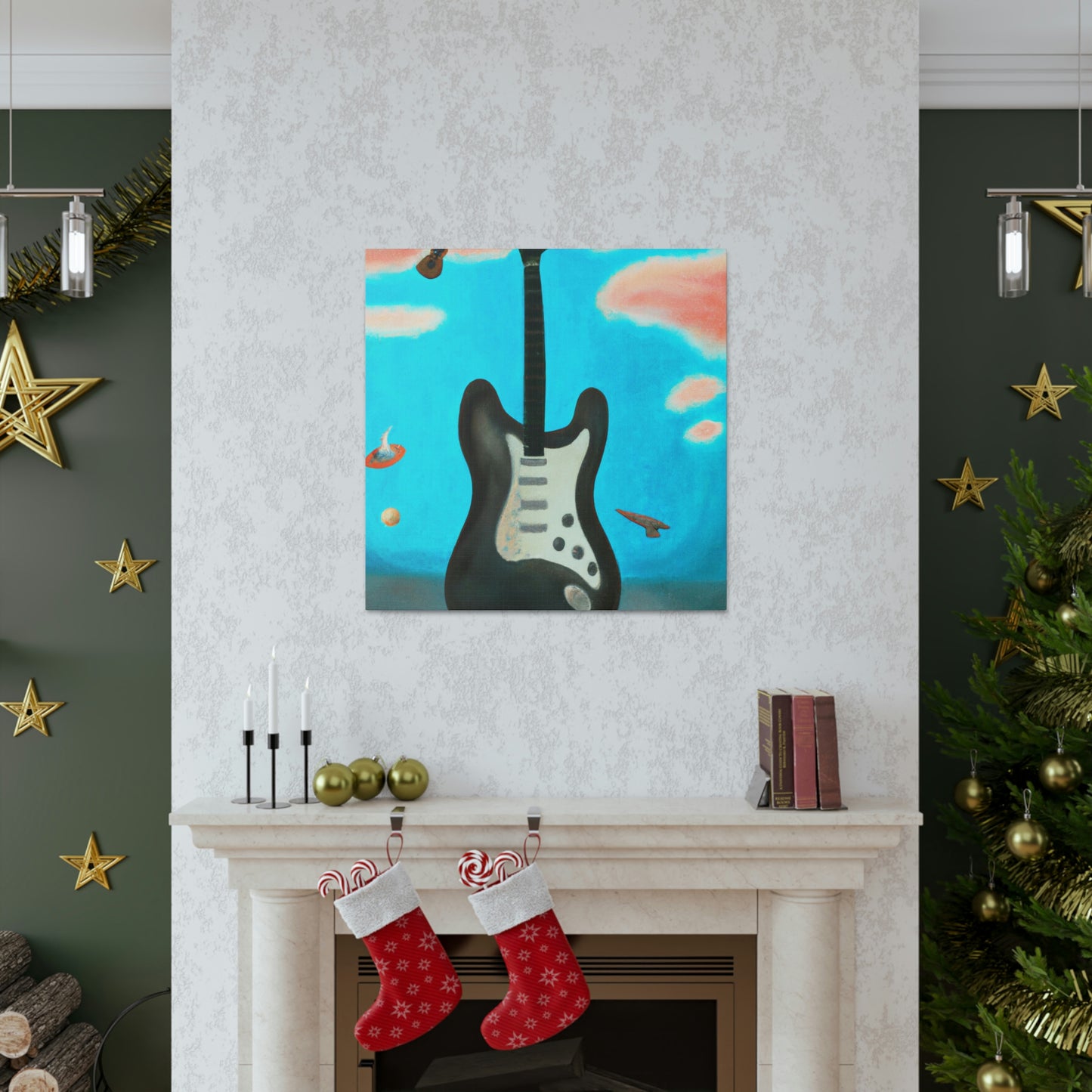 "Fender in Minimalism" - Canvas