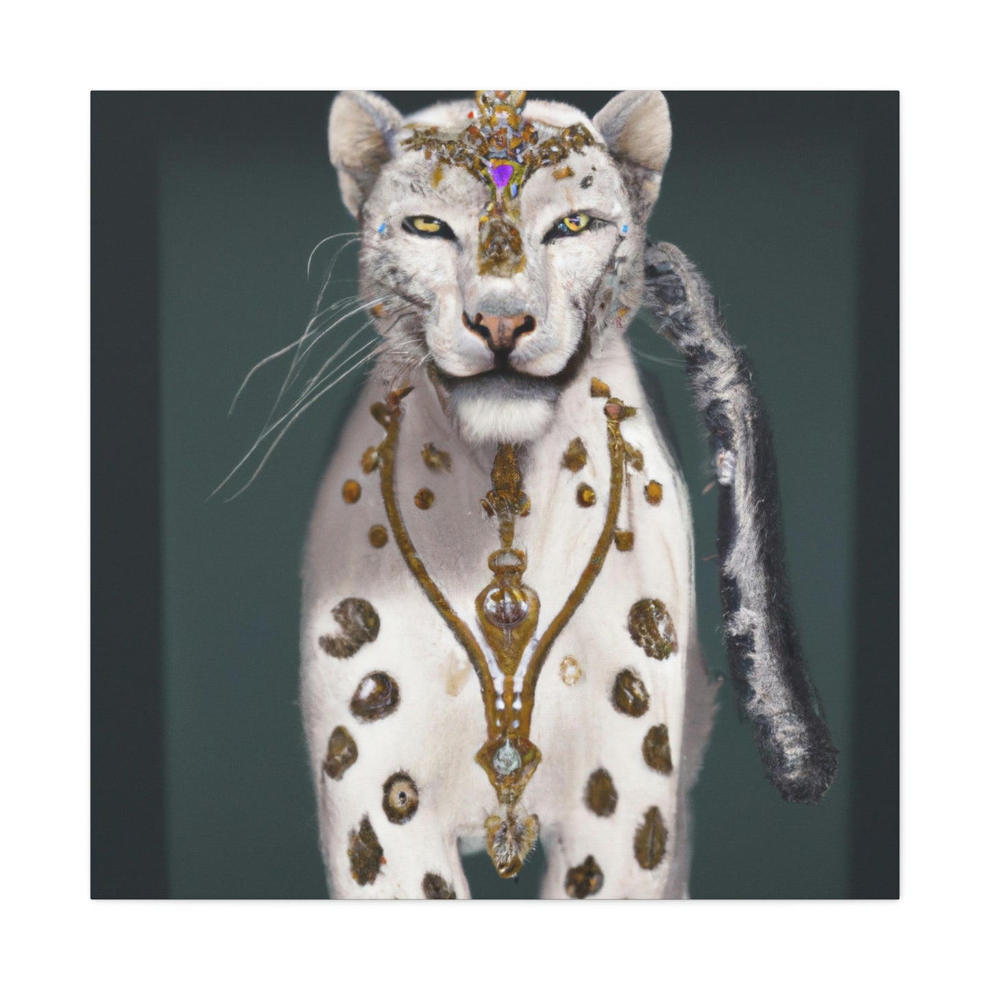 Aurora of the Leopard - Canvas