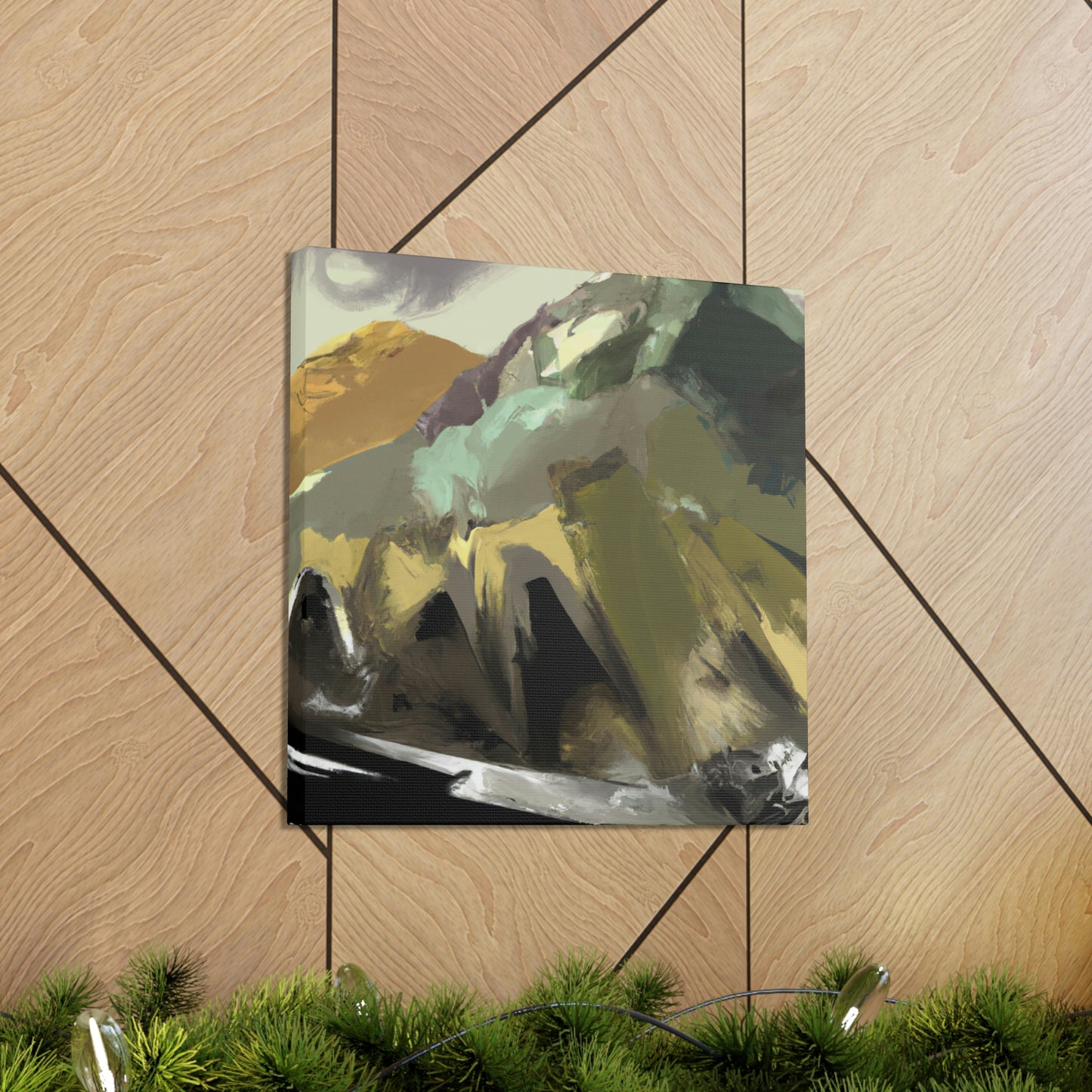 "Mountain Serenity Vision" - Canvas