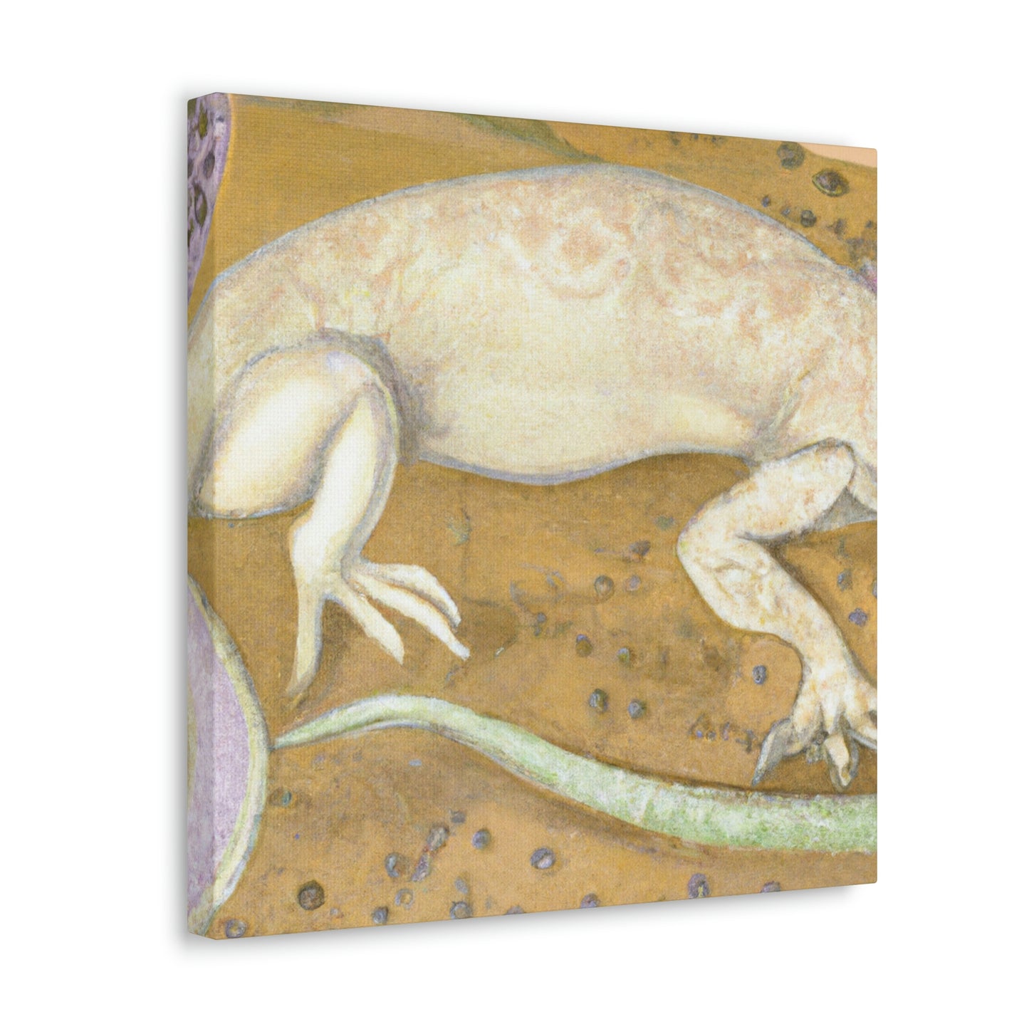 "Gila Monster Entwined" - Canvas