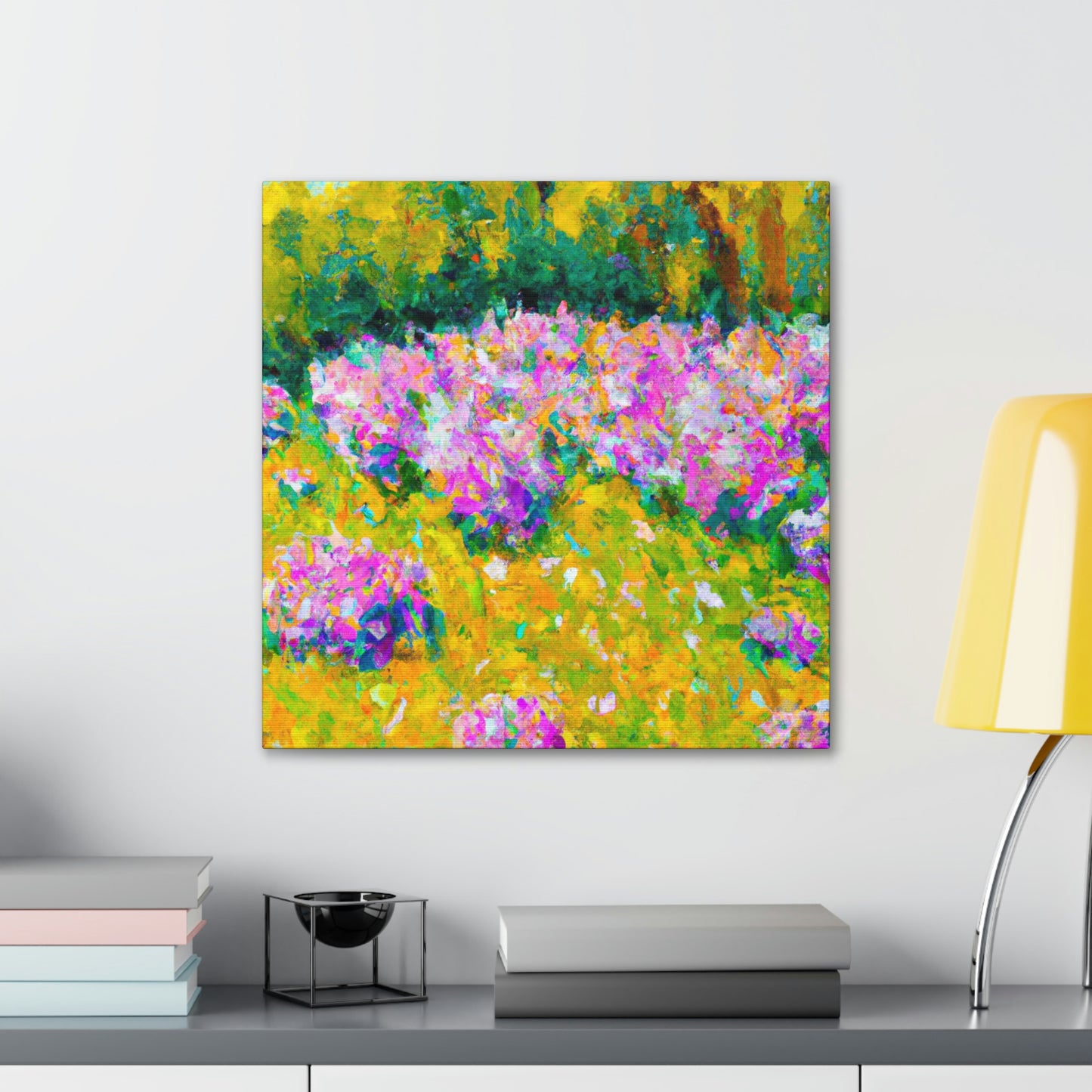 "Dancing Light Irises" - Canvas