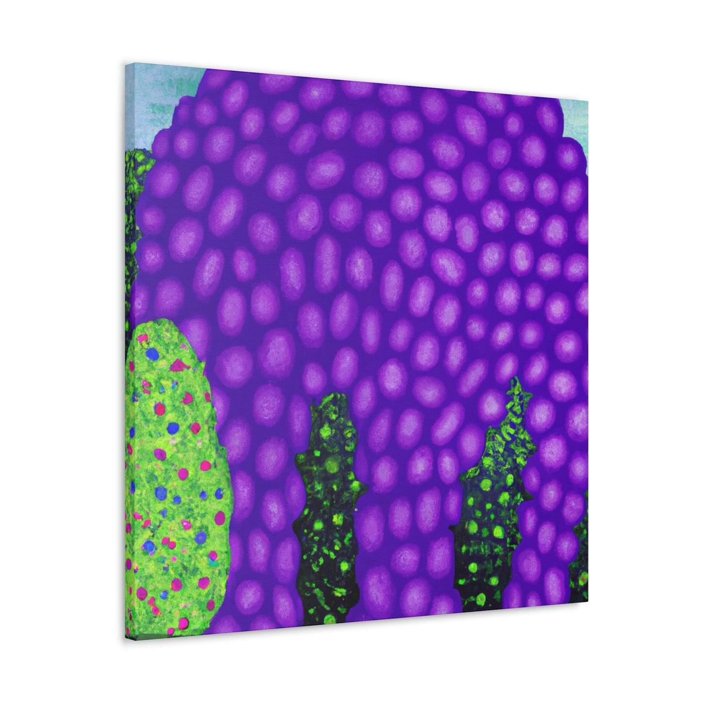 "Wisteria in Abstraction" - Canvas