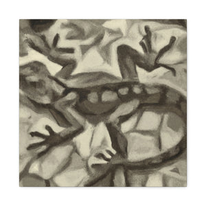 Lizard in Abstraction - Canvas