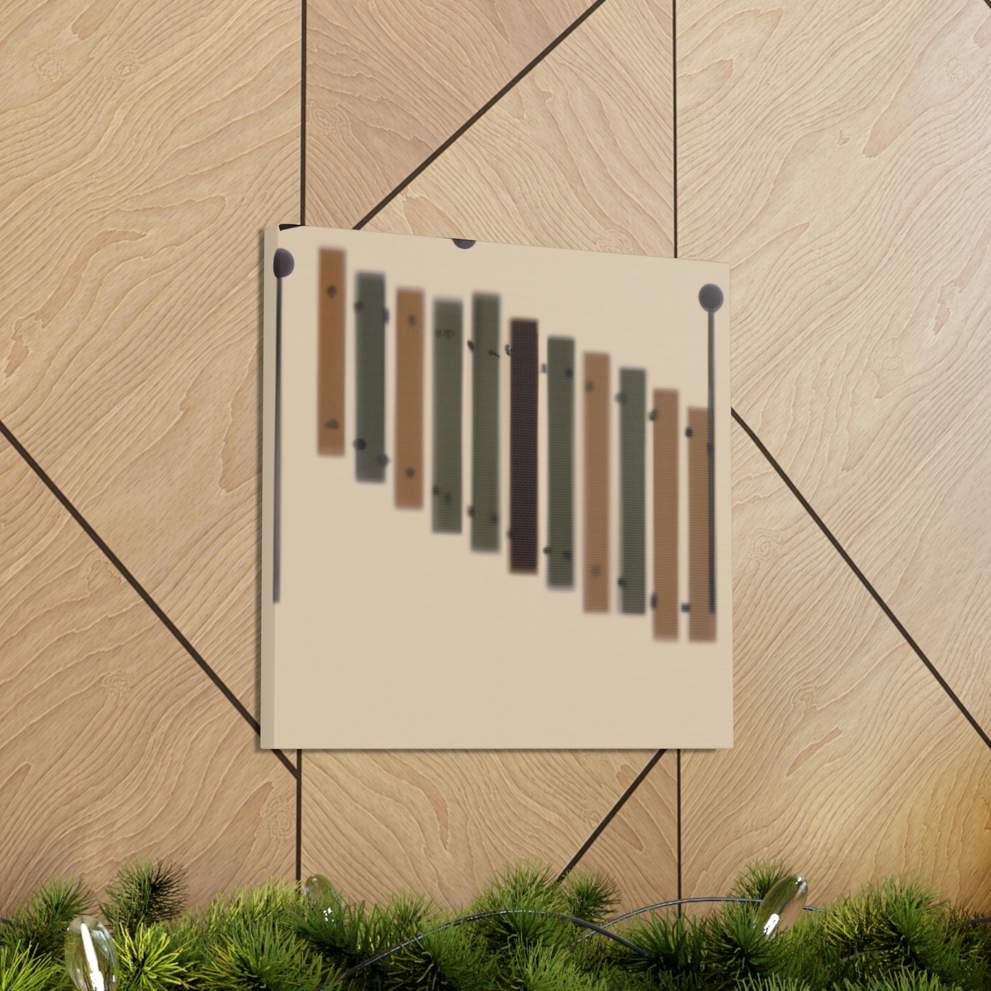 "Xylophone Abstract Minimalism" - Canvas