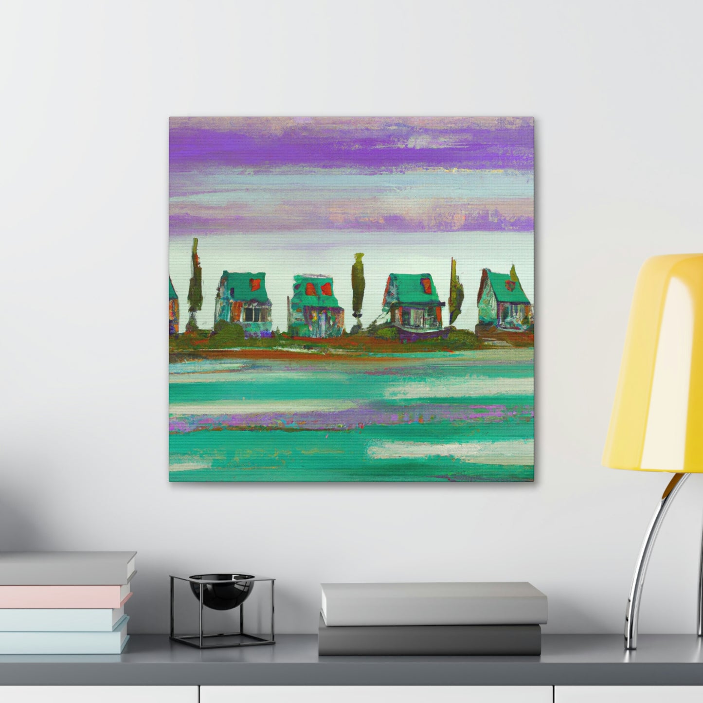 "Cottage by the Sea" - Canvas