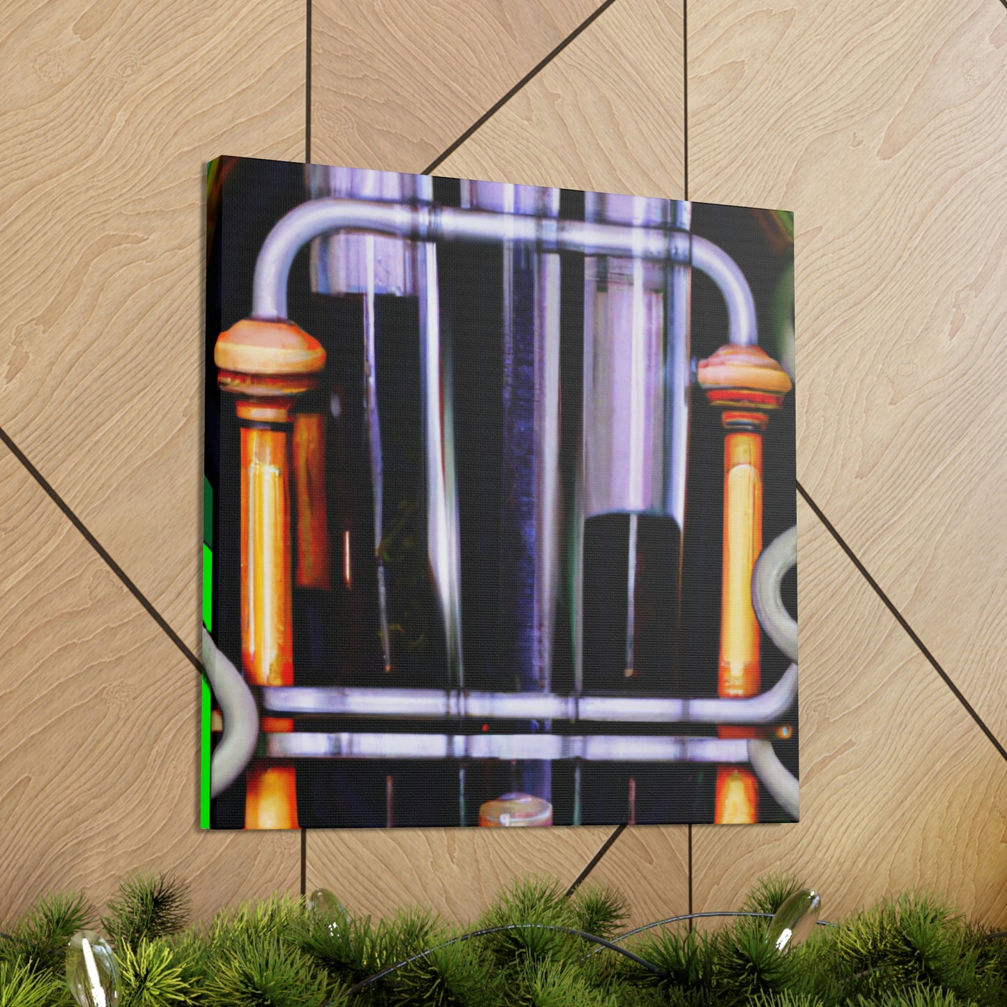 "Test Tubes Panorama" - Canvas