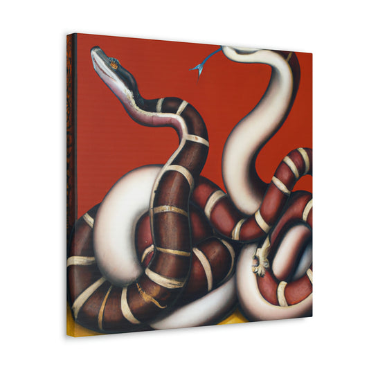 "Slithering Art Deco" - Canvas