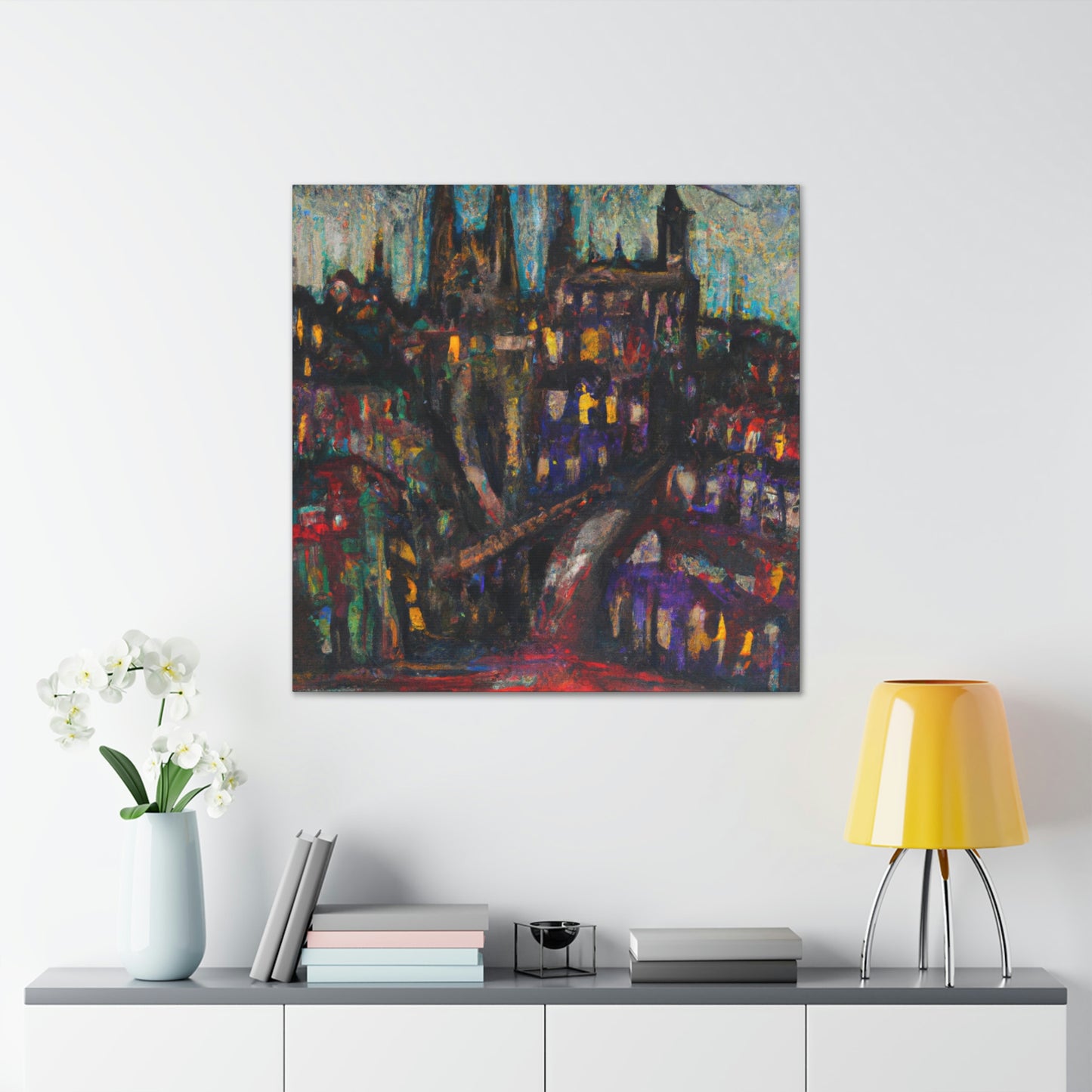 Tudor Tower Triumphant - Canvas