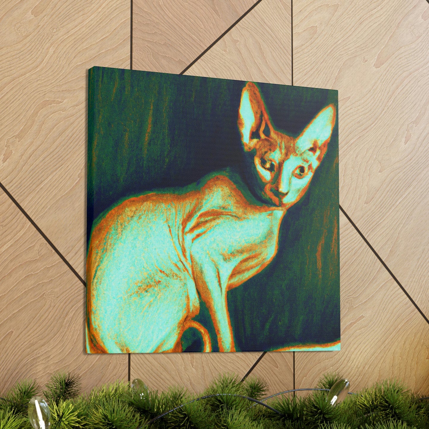 Sphynx in Expressionism - Canvas