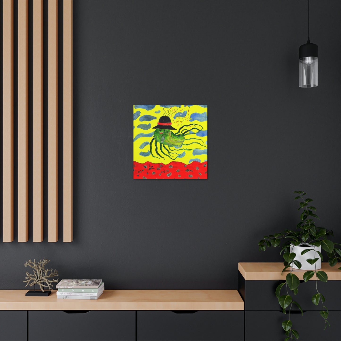 Jellyfish in Twilight - Canvas