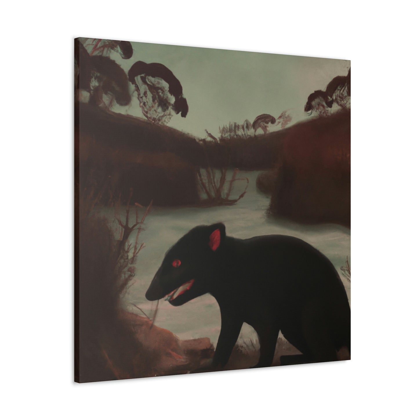 Devil in Tasmanian Land - Canvas