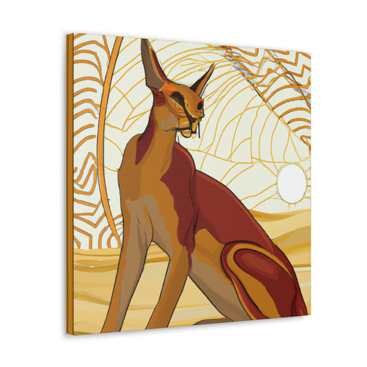 Radiant Caracal Splendor - Canvas