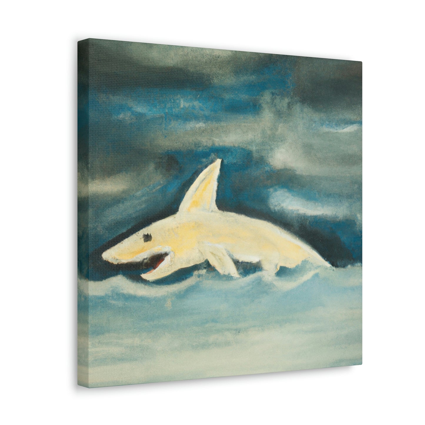 "Shark in the Sky" - Canvas