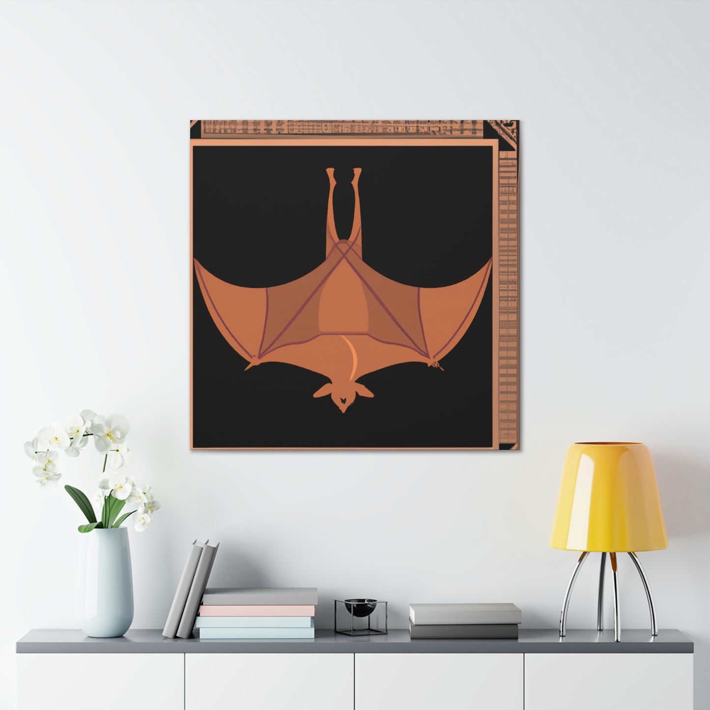 "Foxy Indian Flightpath" - Canvas