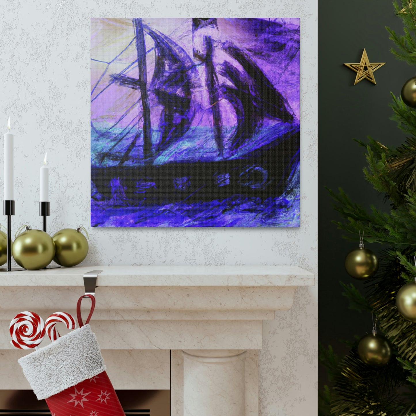 "The Calm Sea Voyage" - Canvas