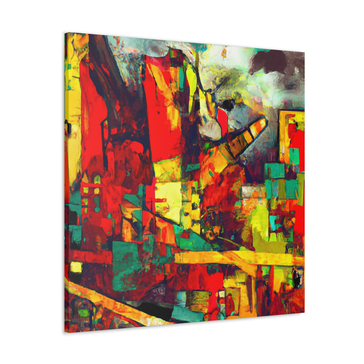 Craftsman in Abstraction - Canvas