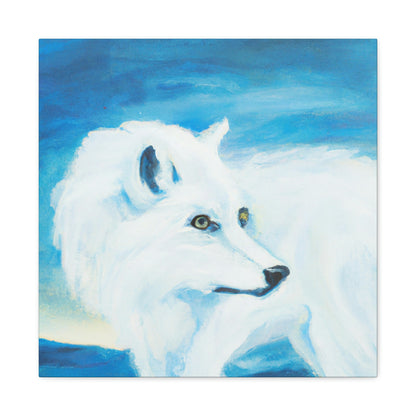 Arctic Wolf Creation - Canvas