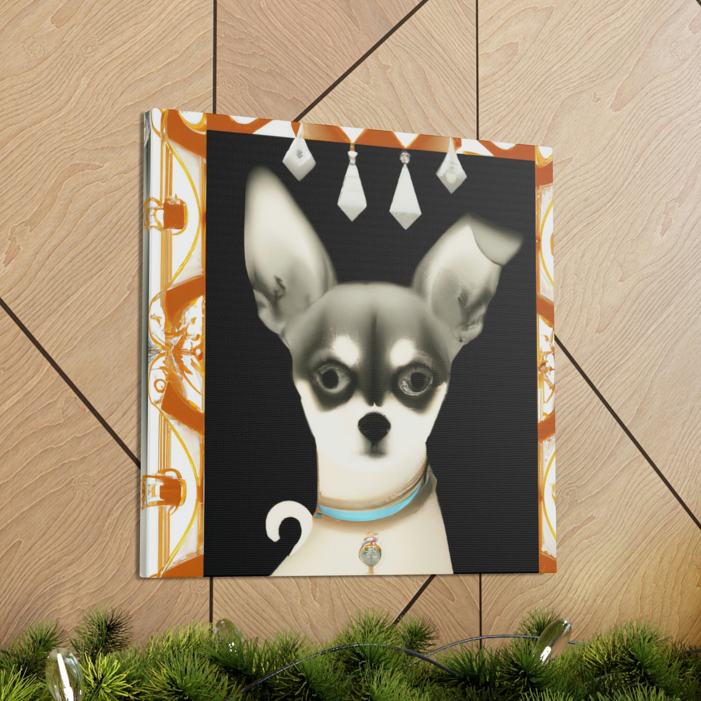 Blazing Chihuahua Splendor - Canvas