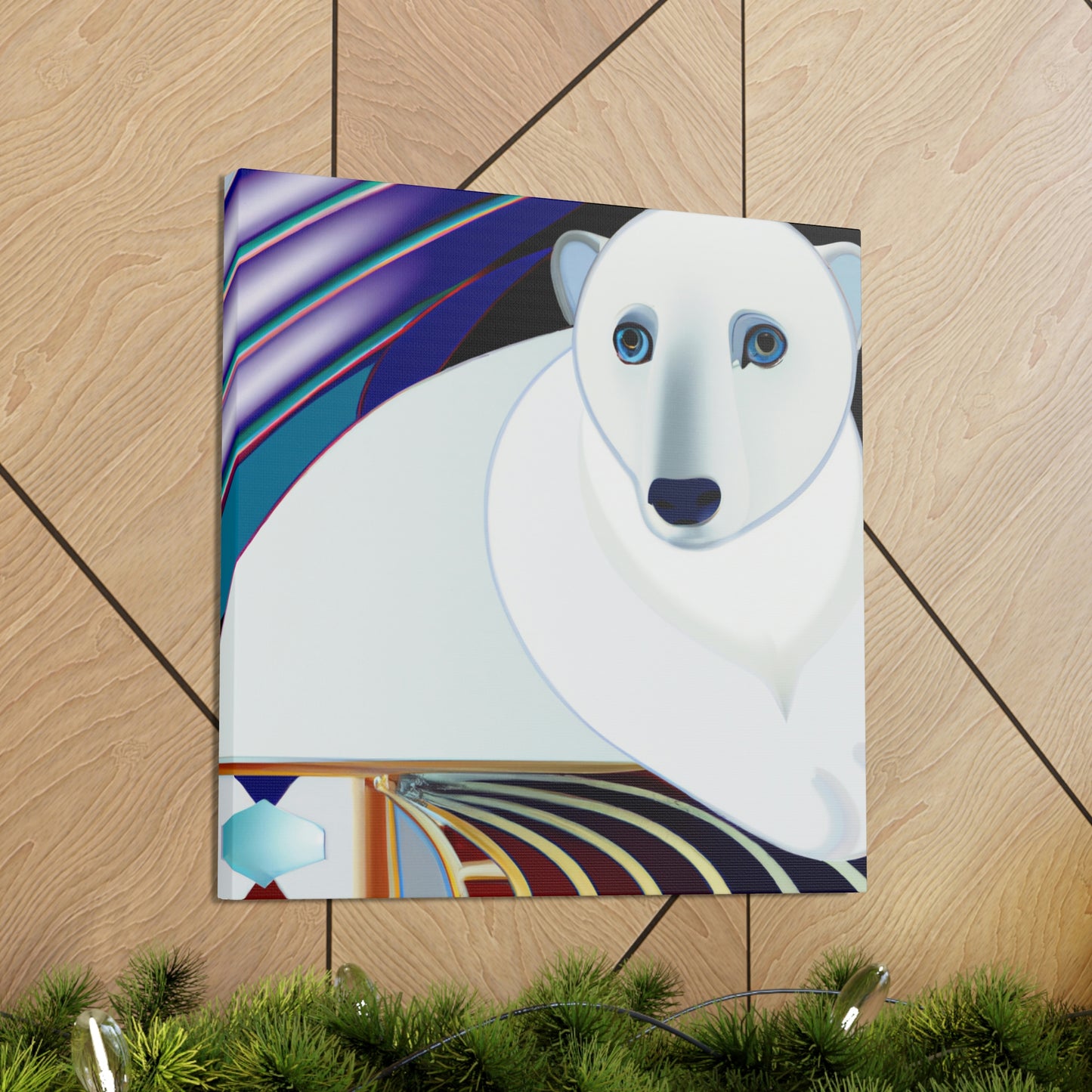 Ermine's Shining Splendor - Canvas