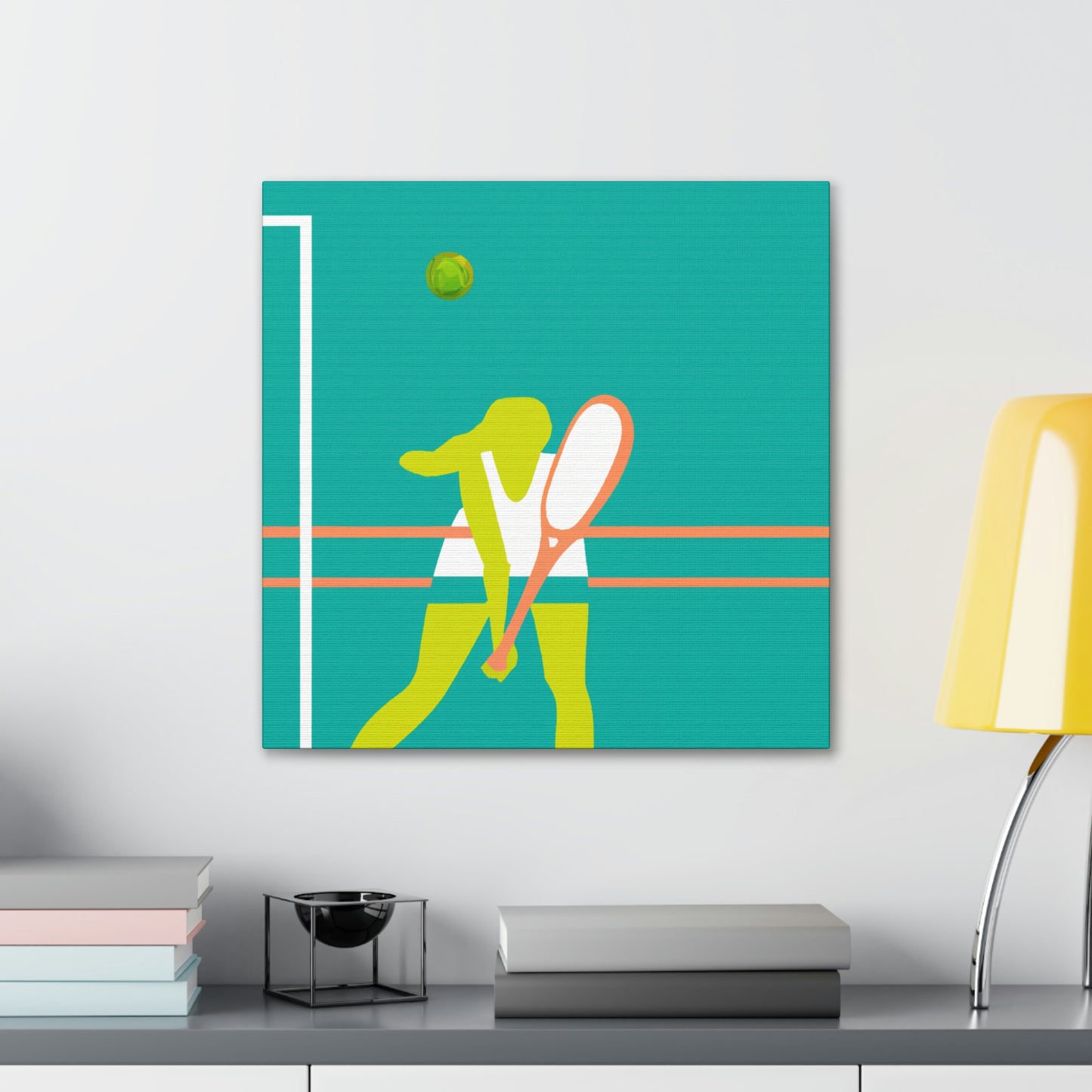 Tennis in Simplicity - Canvas