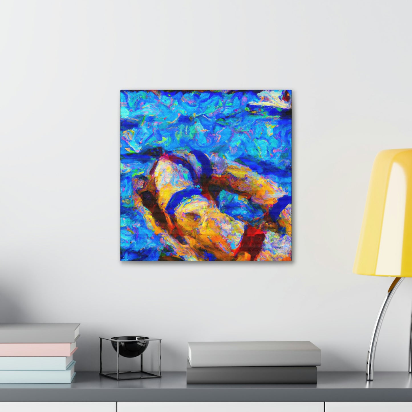 "Life Raft Adrift" - Canvas