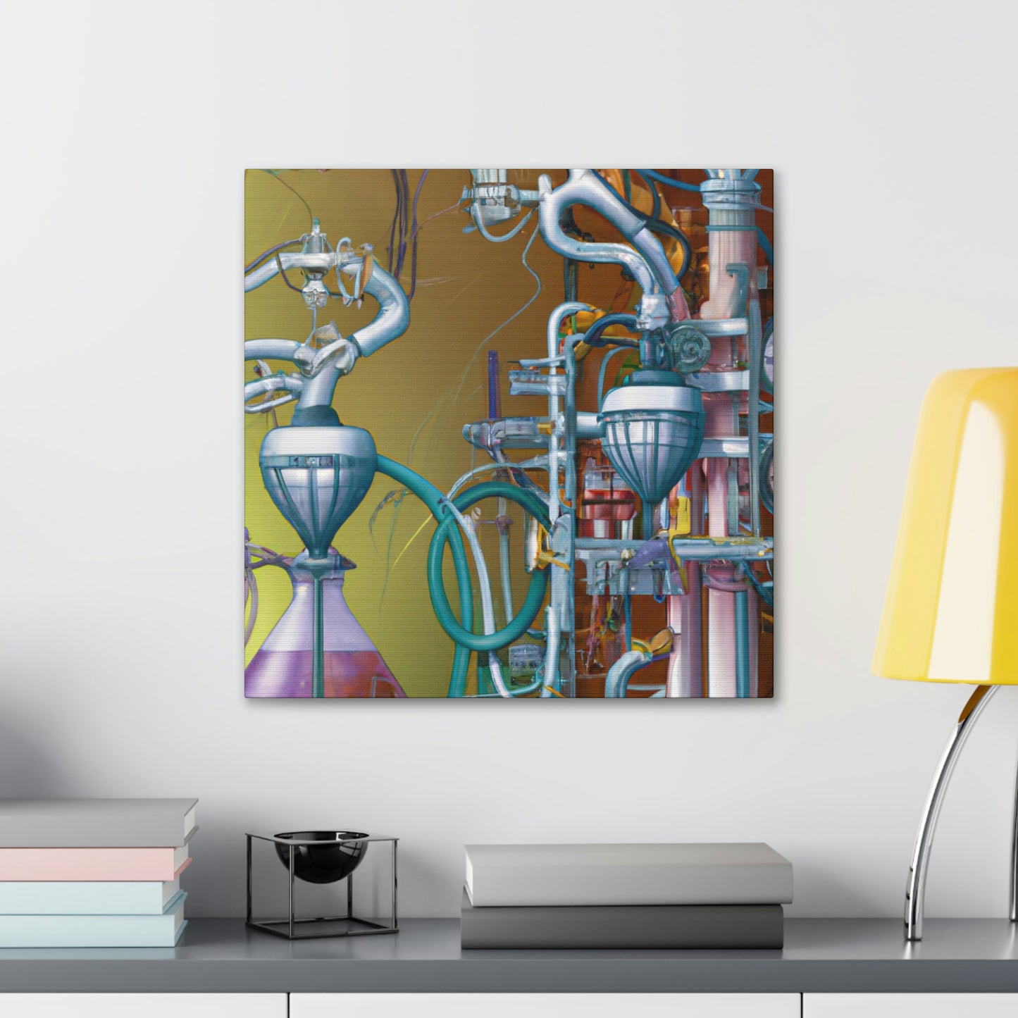 "Lab Equipment Visionary" - Canvas