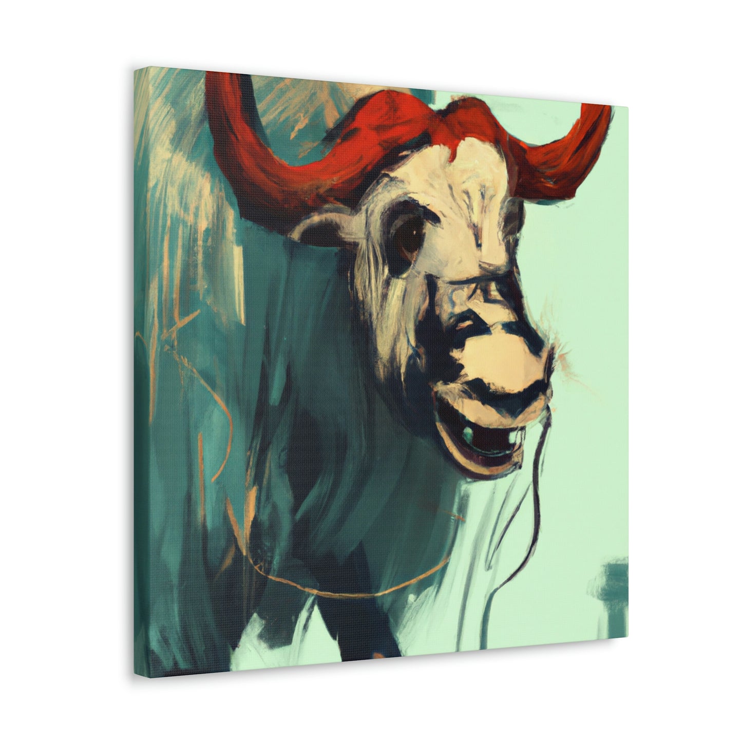 Yaks in the Wilderness - Canvas