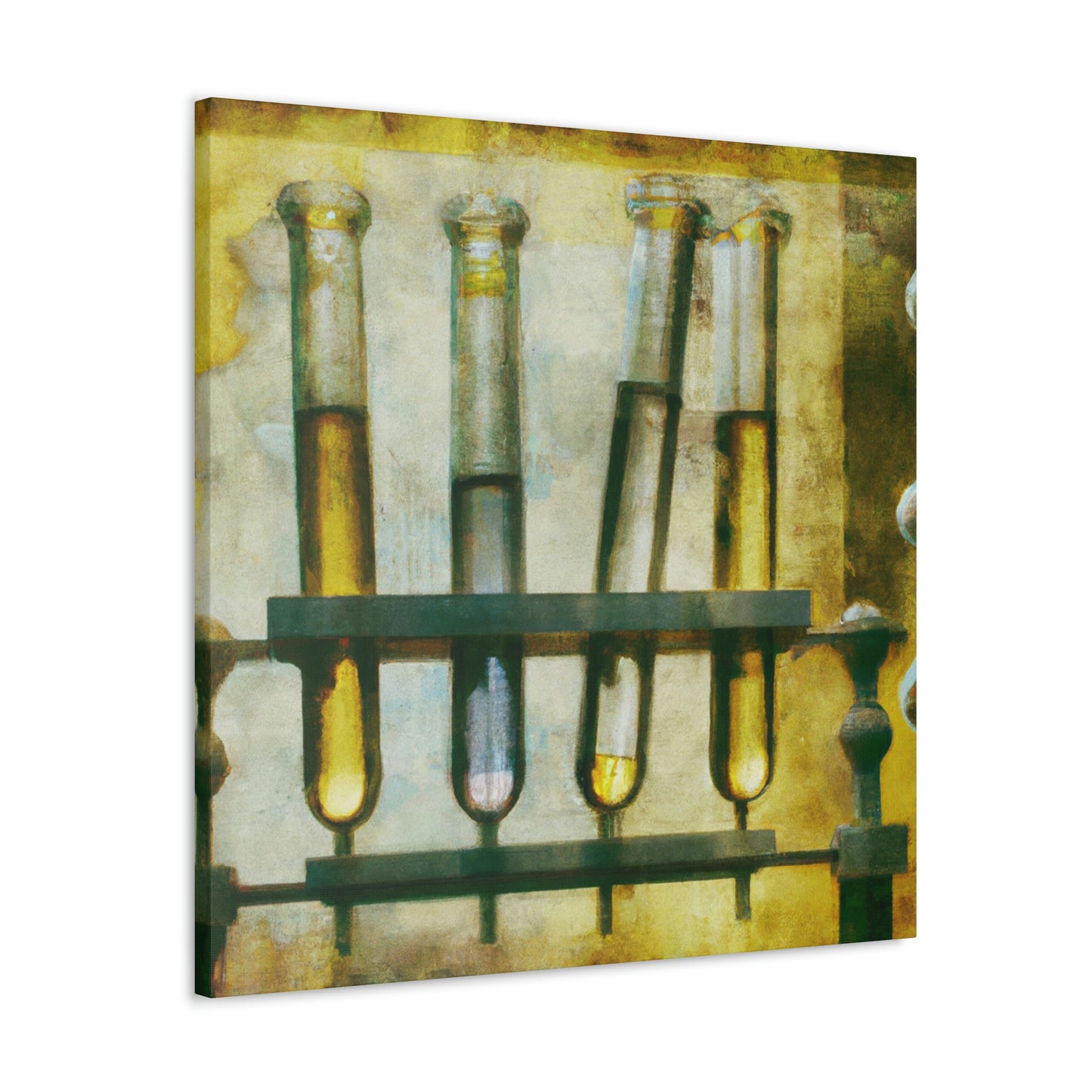 "Test Tube Alchemy Vision" - Canvas