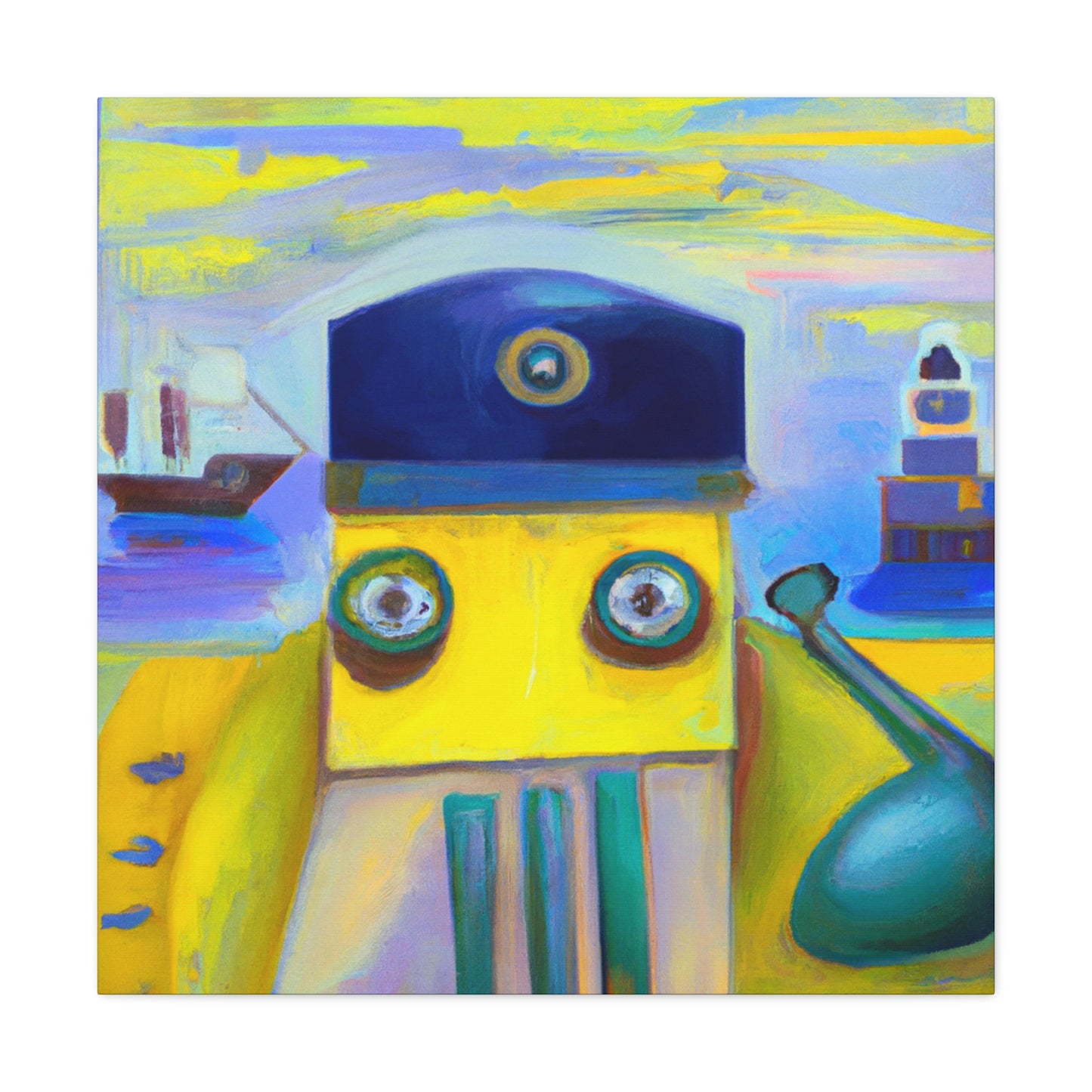 "Seabee's Strength Revealed" - Canvas