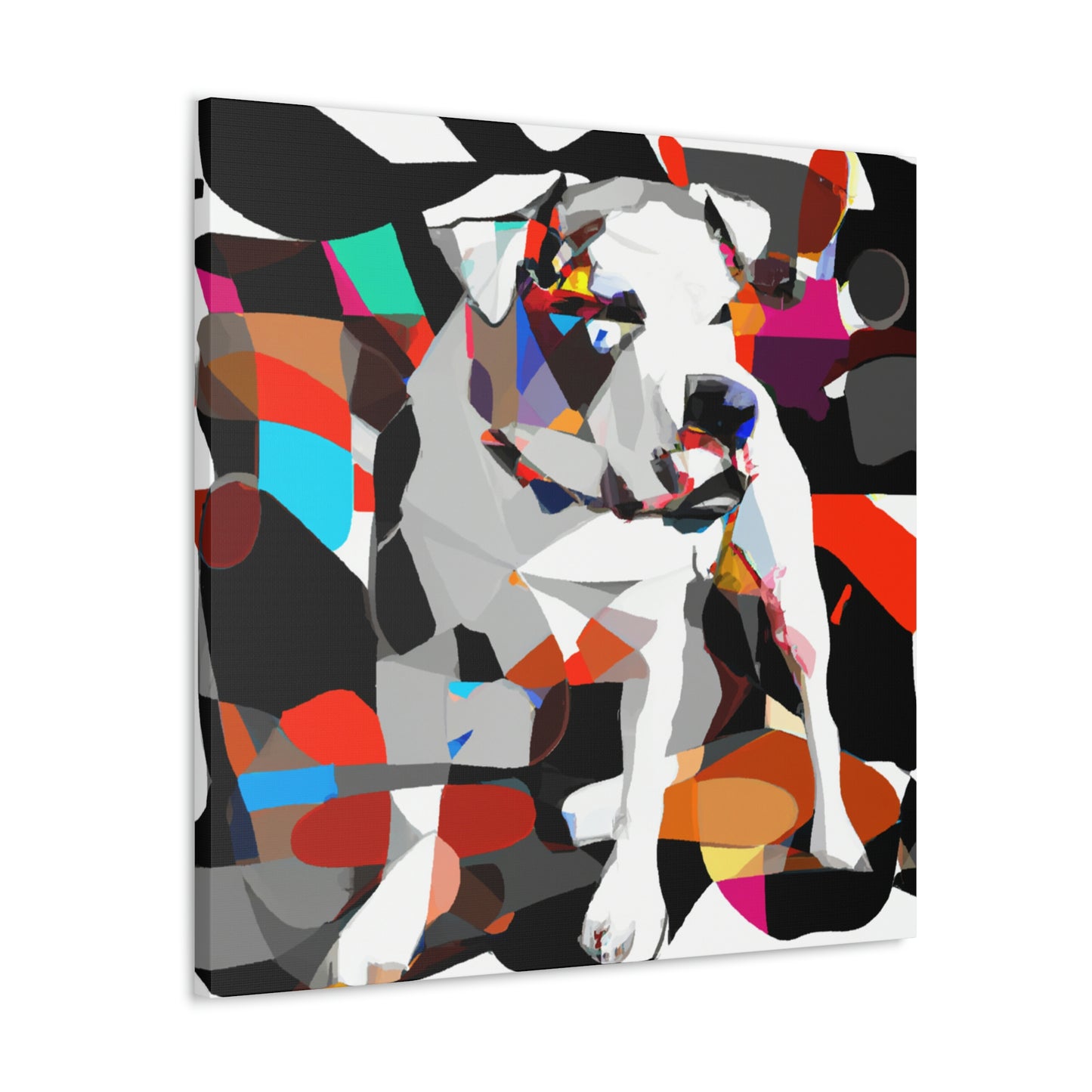 "American Bulldog Iconography" - Canvas