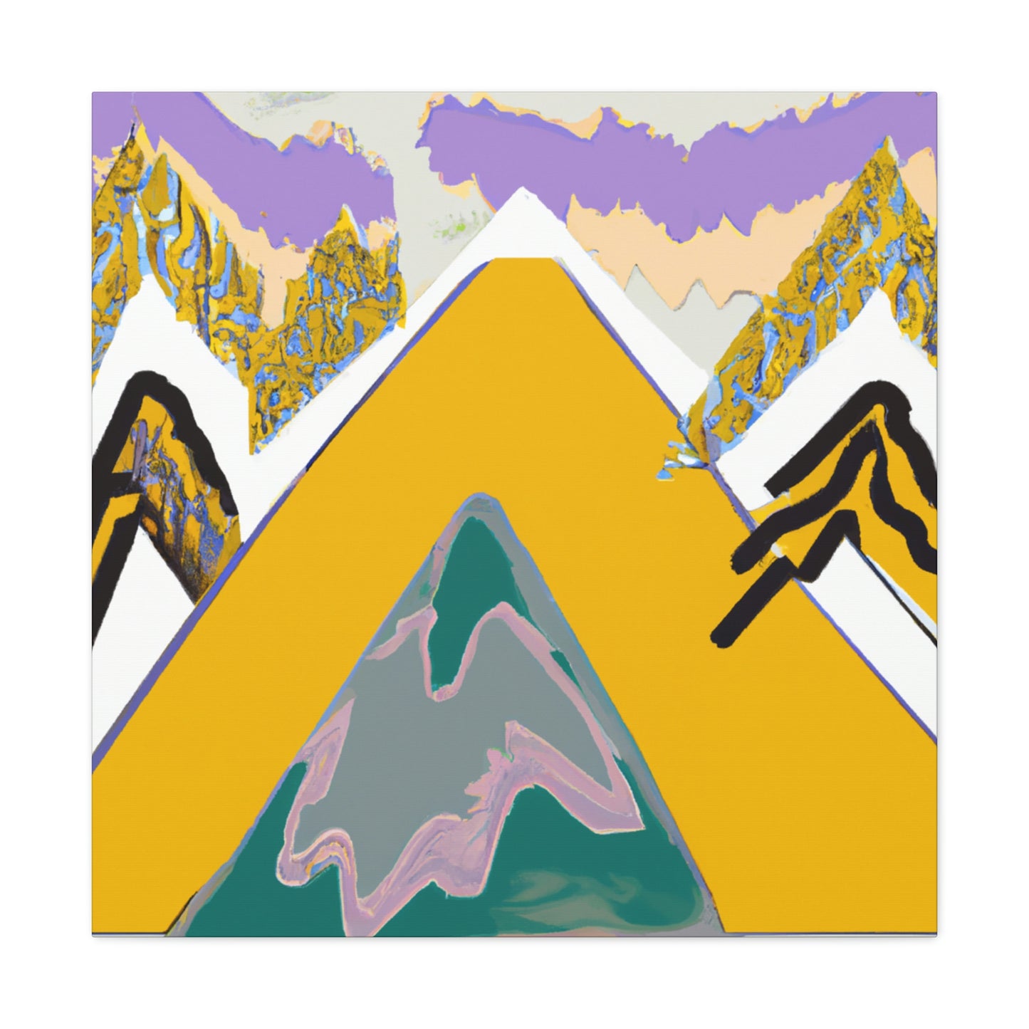 Mountain Majesty Awes. - Canvas