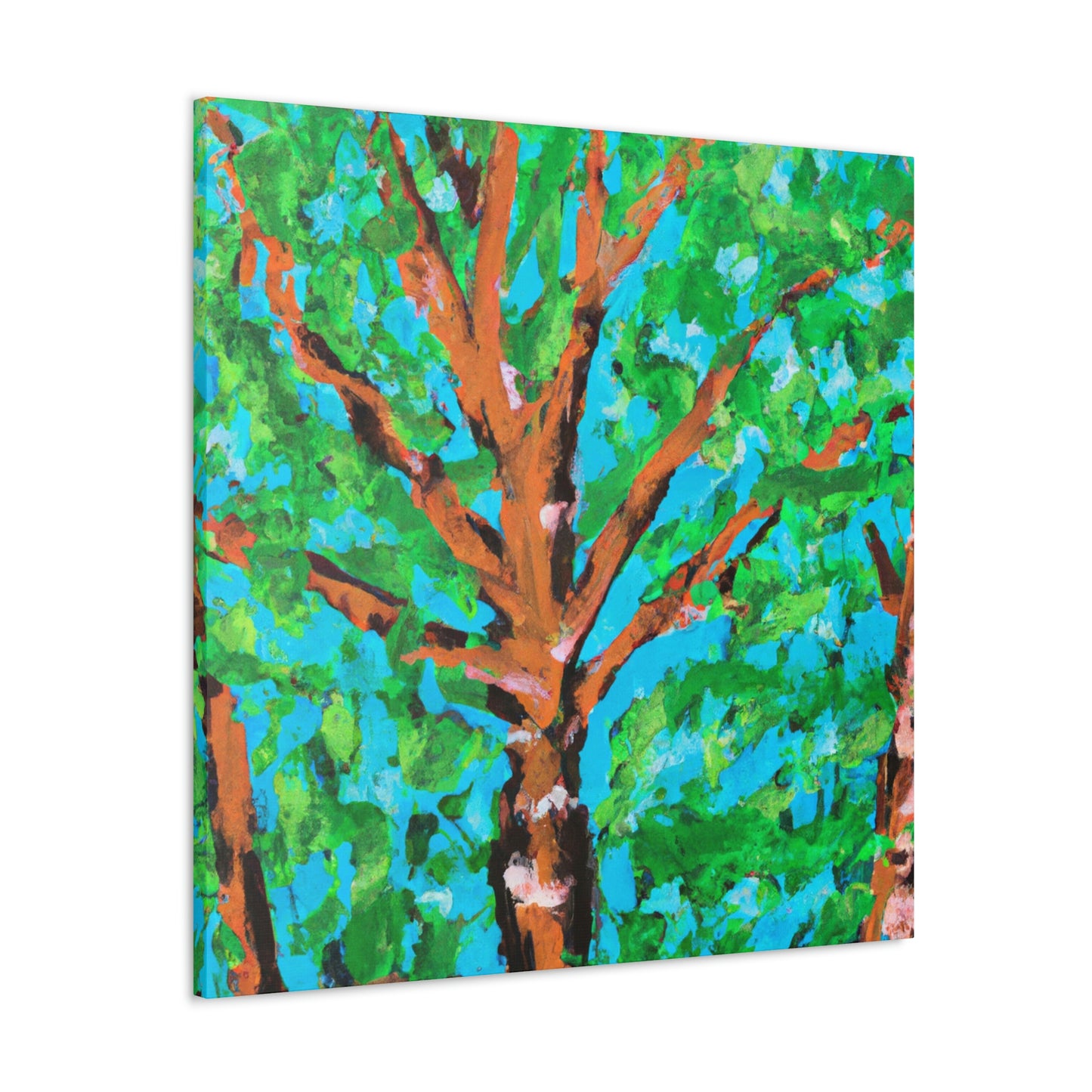 Beech Tree Expressionism - Canvas