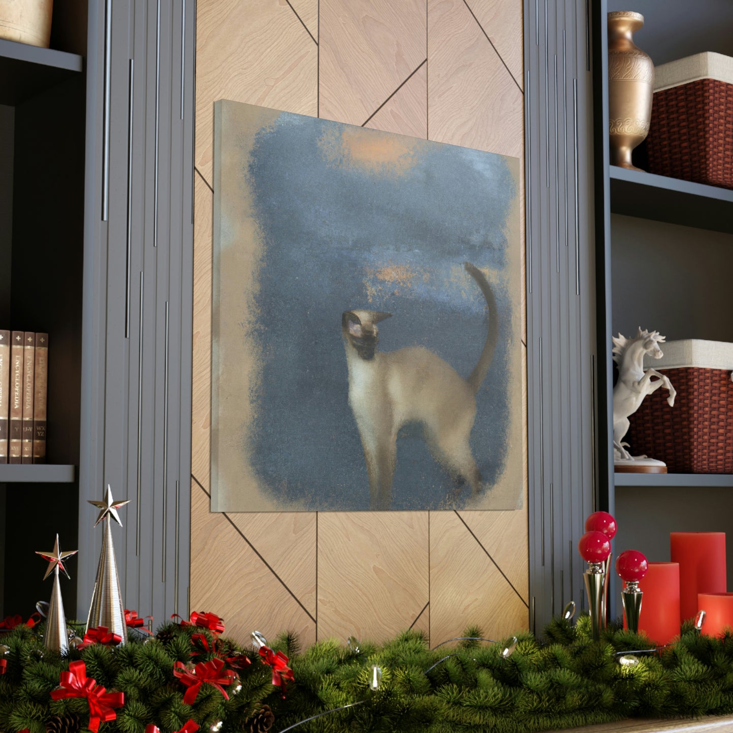 Siamese Art Deco - Canvas