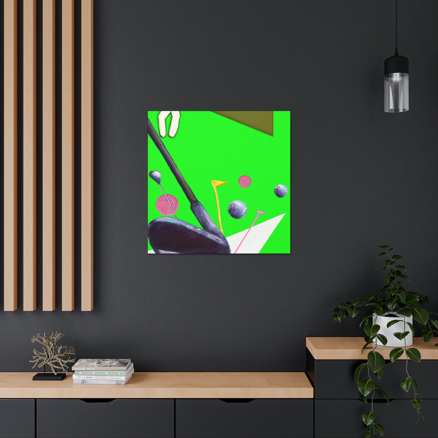 Golfing in Dreams - Canvas