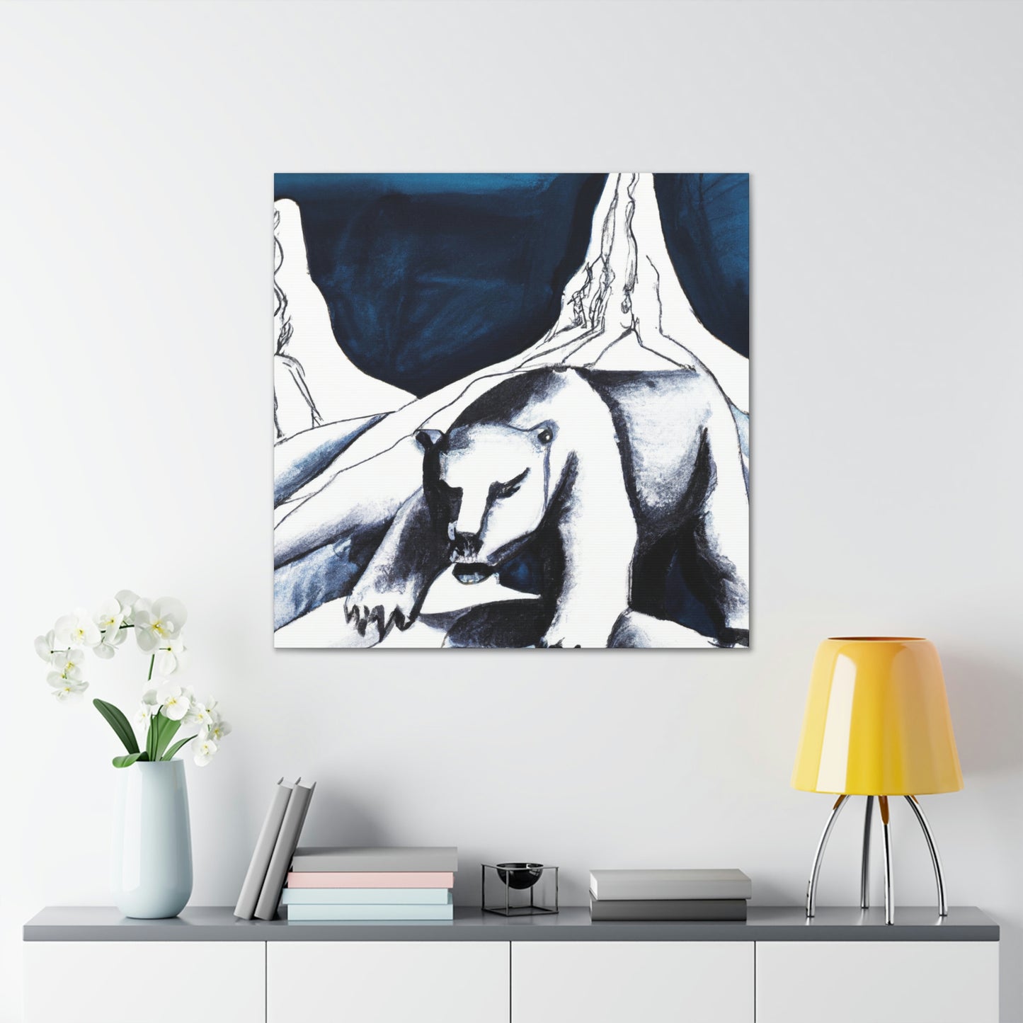 "The Bear's Embrace" - Canvas