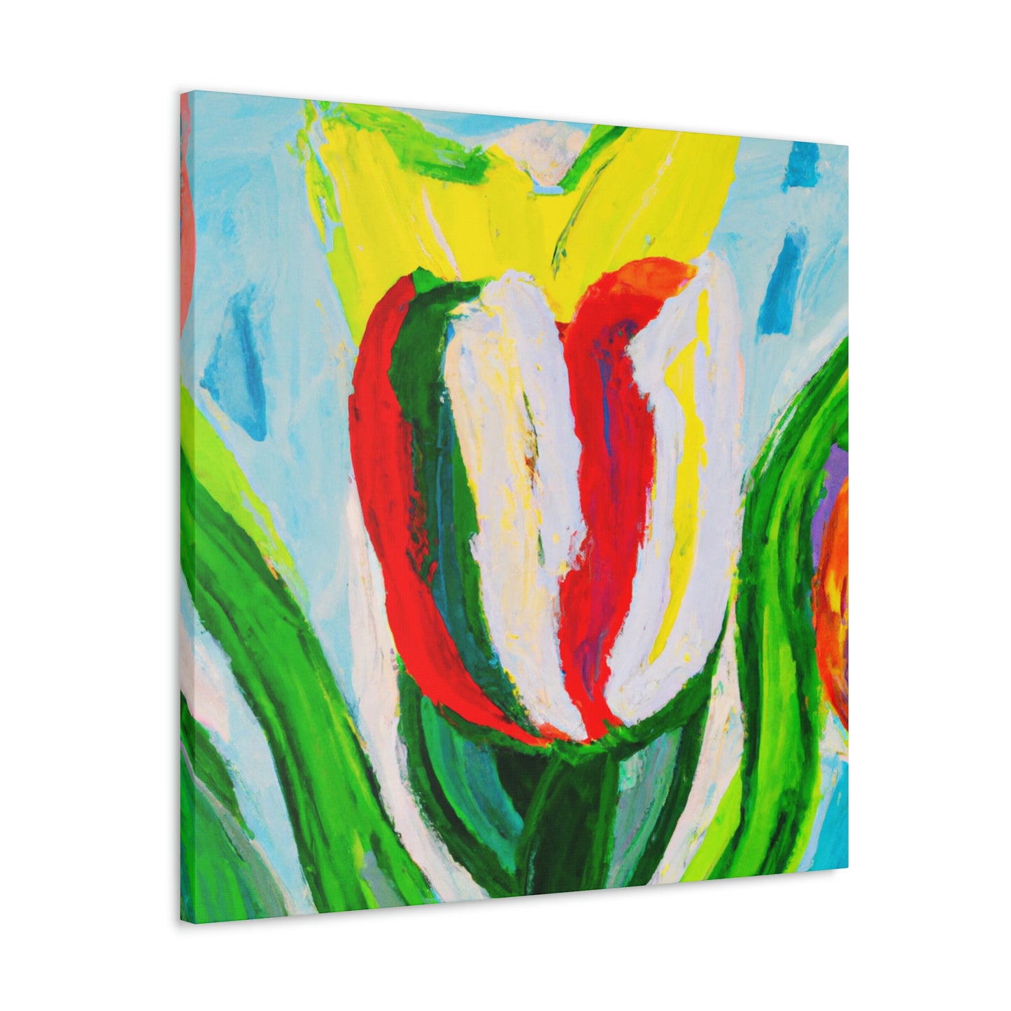 "Tulip Dance of Color" - Canvas