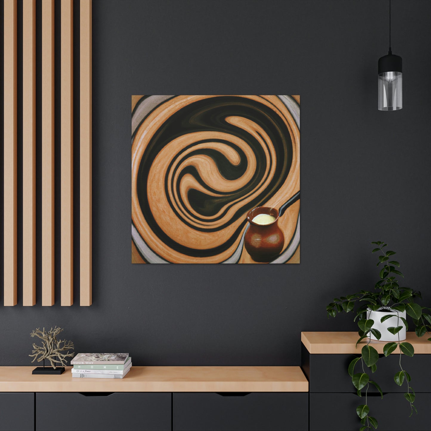 Coffee in Splendour - Canvas