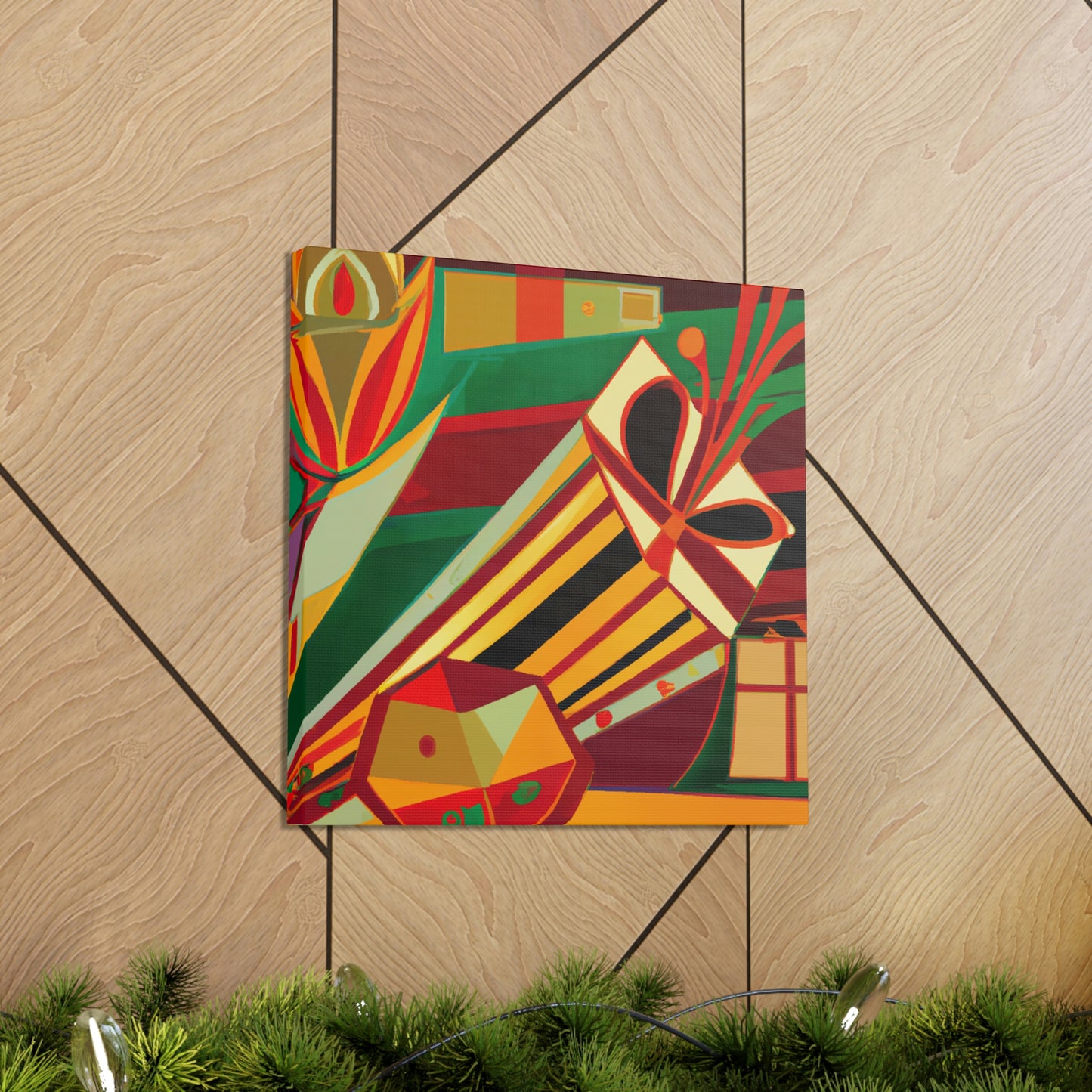 Presents in Art Deco - Canvas